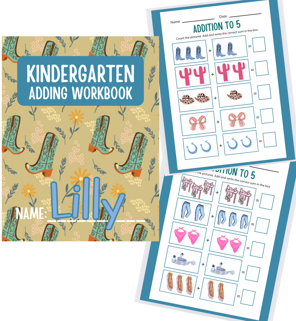 Kindergarten Addition ➕ Workbook