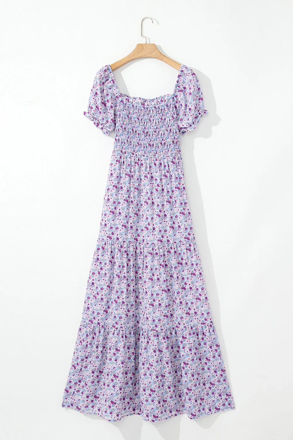 Floral Smocked Maxi Dress