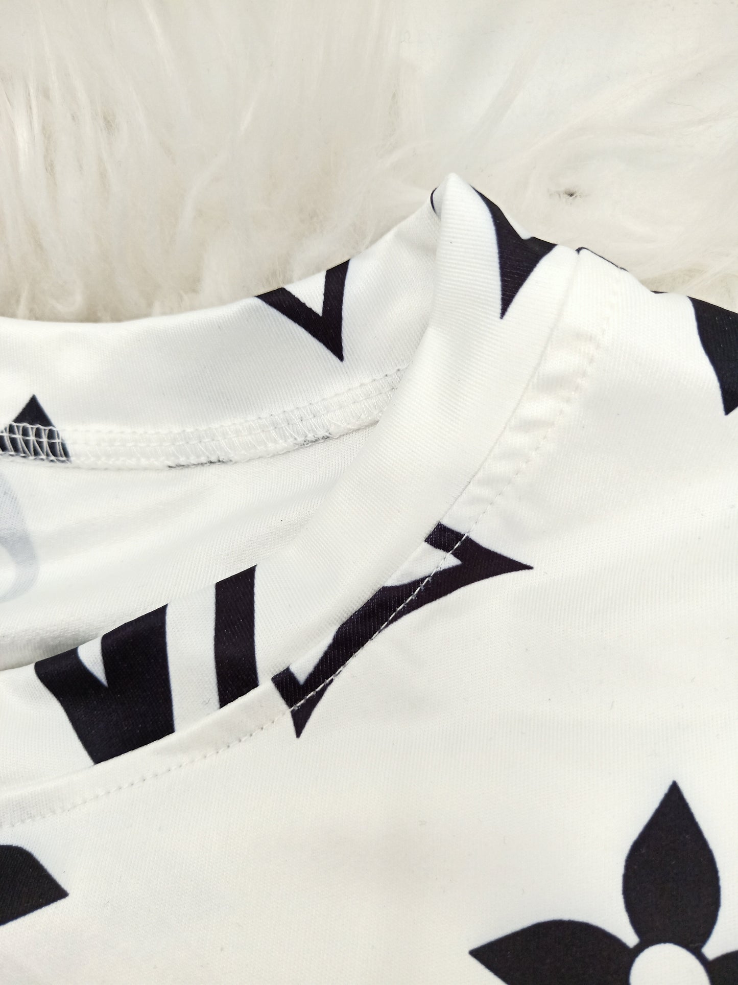 L//v Casual Print Suit