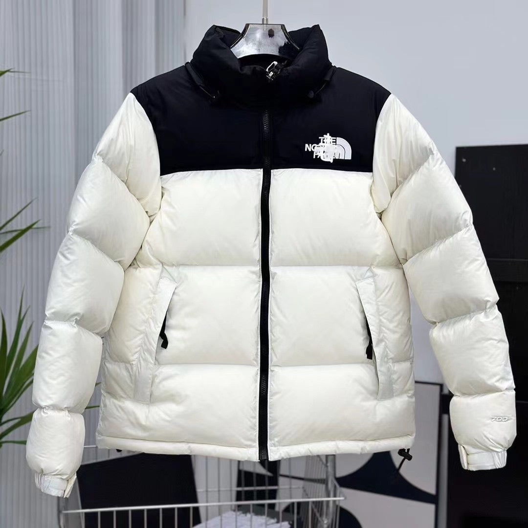 Embroidered Down Jacket