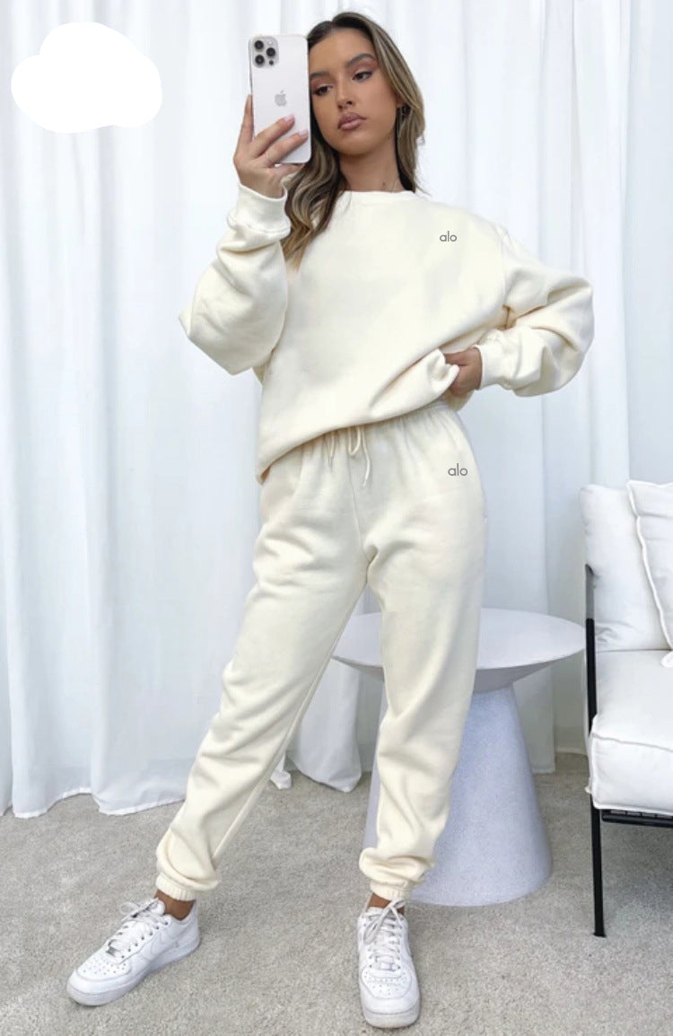 A-fleece Sweatshirt Suit