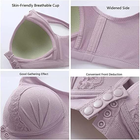 Front Button Lace Bras(Buy 1 get 2 )