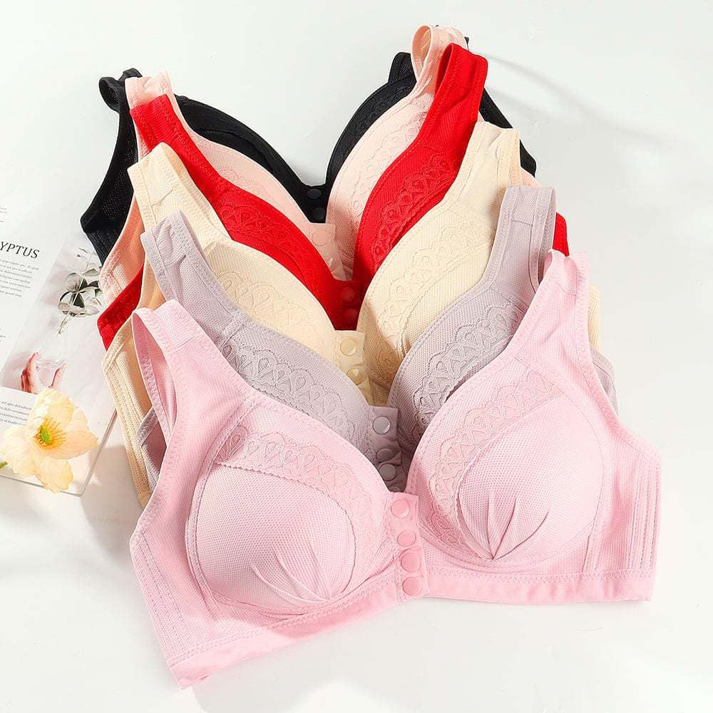 Front Button Lace Bras(Buy 1 get 2 )