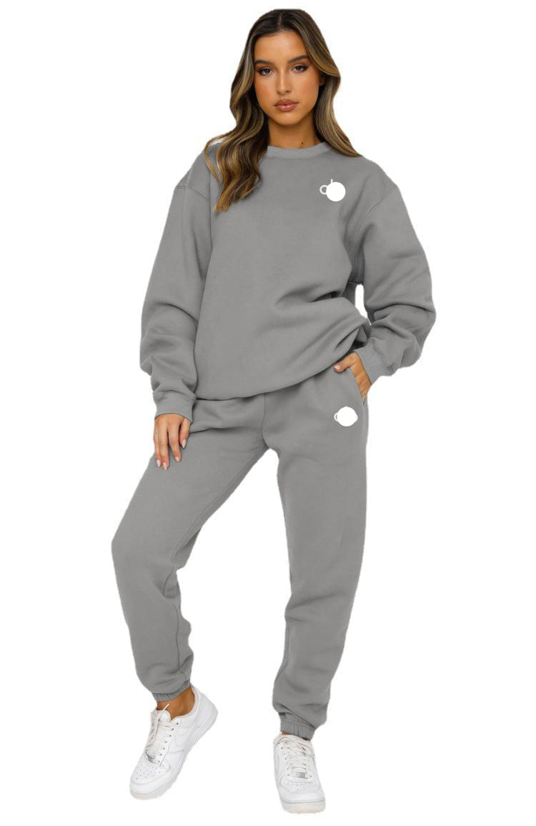 A-fleece Sweatshirt Suit