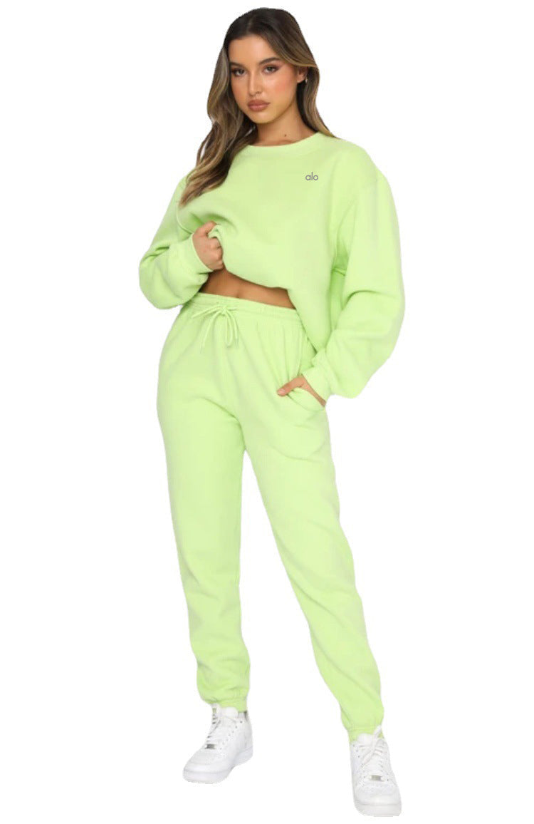 A-fleece Sweatshirt Suit