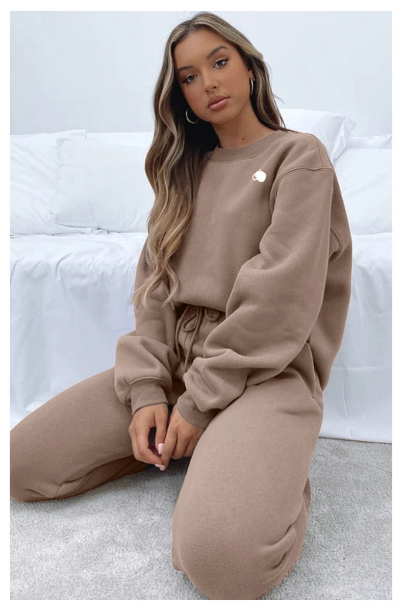A-fleece Sweatshirt Suit