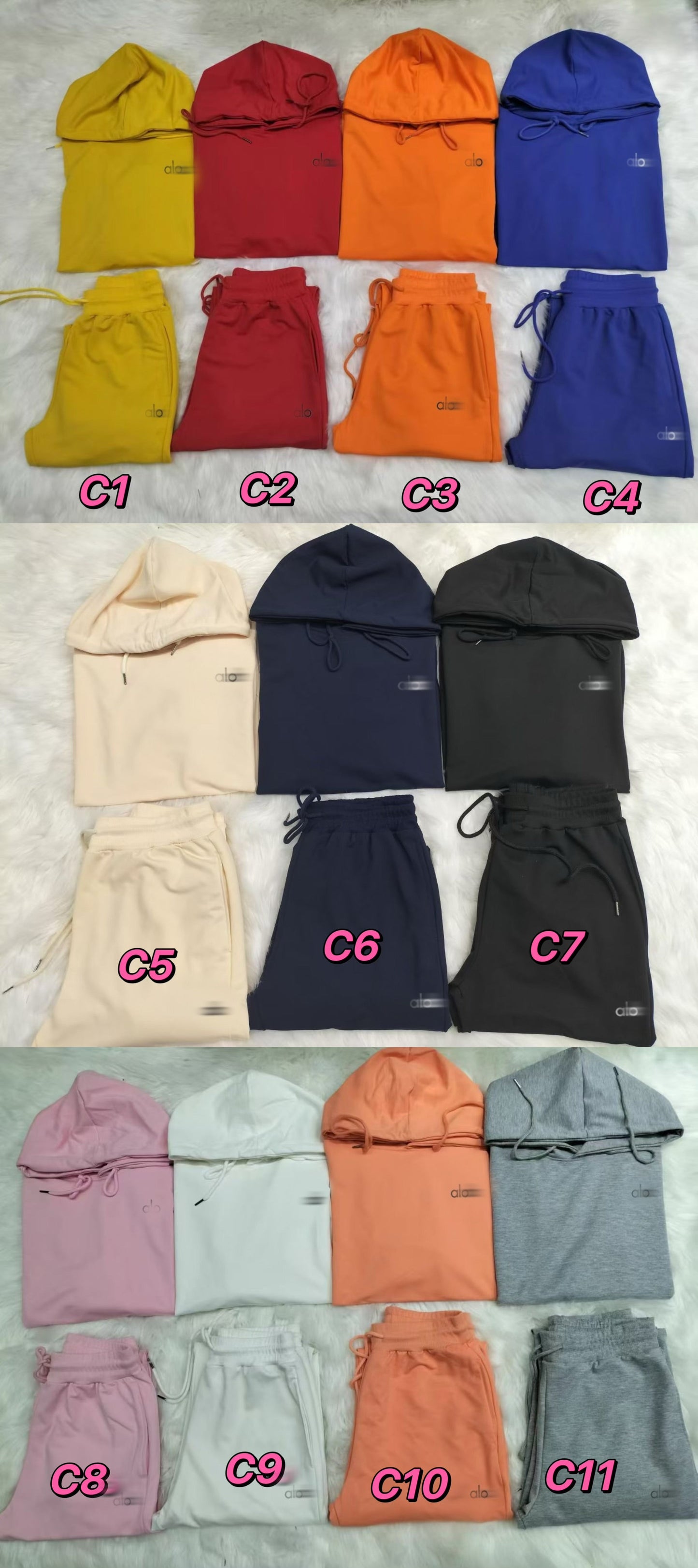 A-hoodie& Joggers Set
