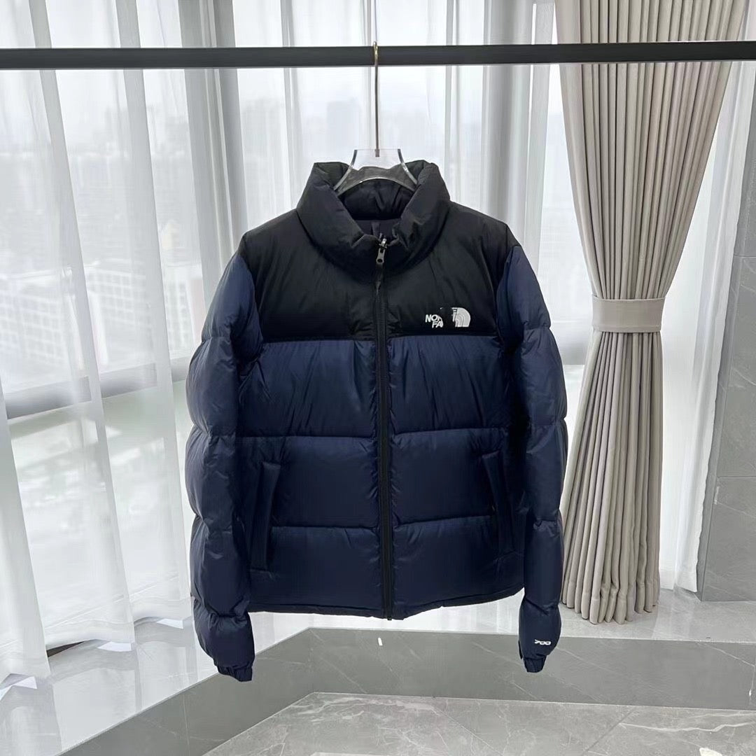 Embroidered Down Jacket