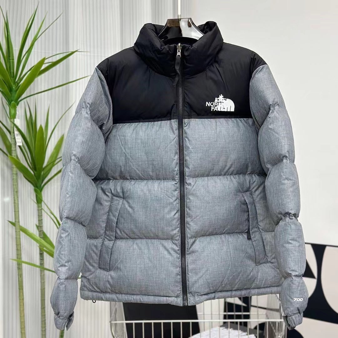 Embroidered Down Jacket