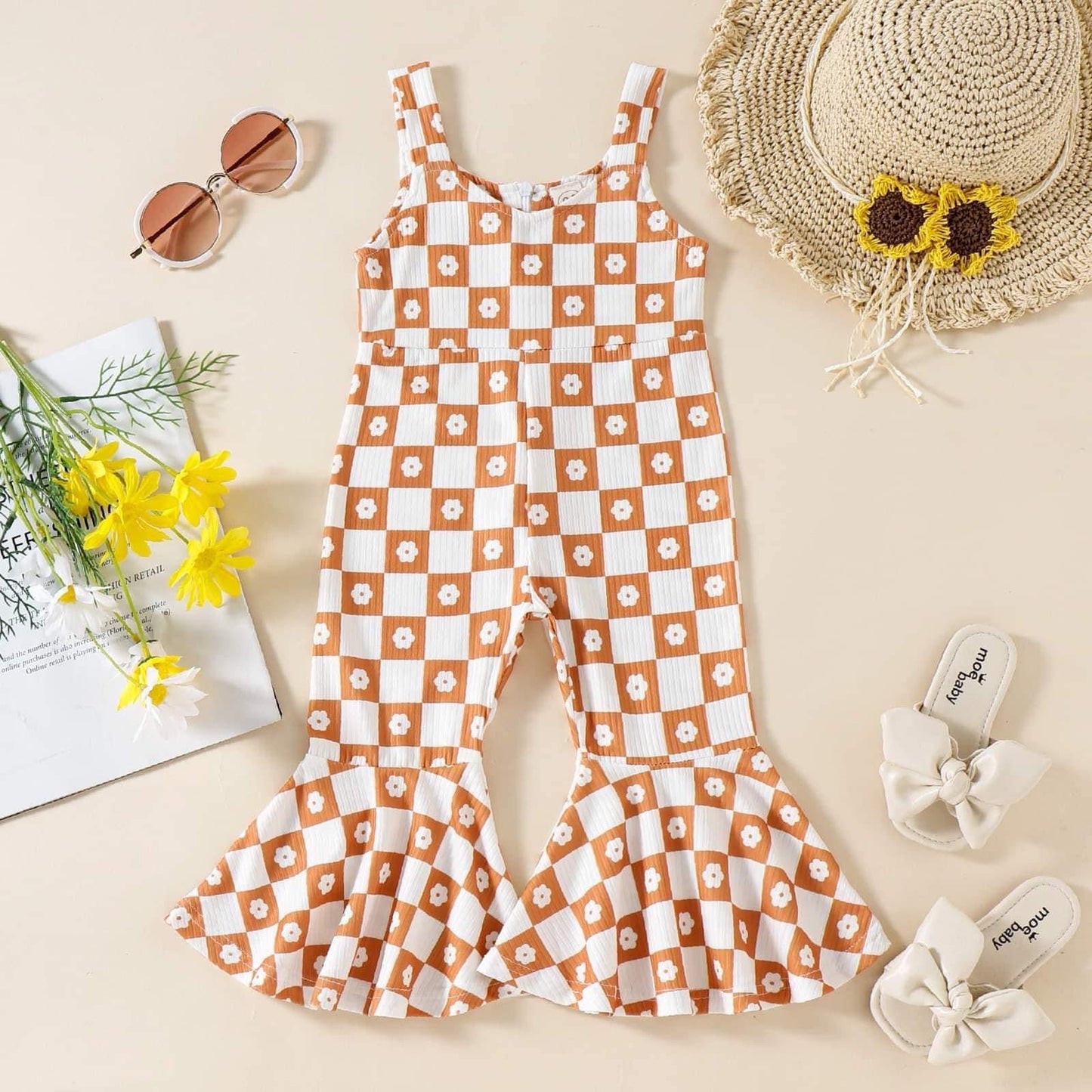 Kids Bell Jumpsuits