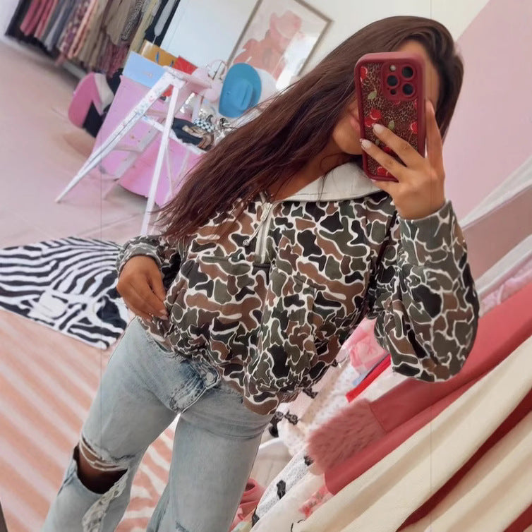 Western Leopard Print Hoodie