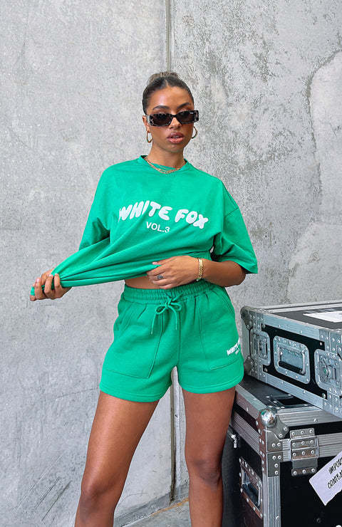 WF-printed Short 2-piece Set