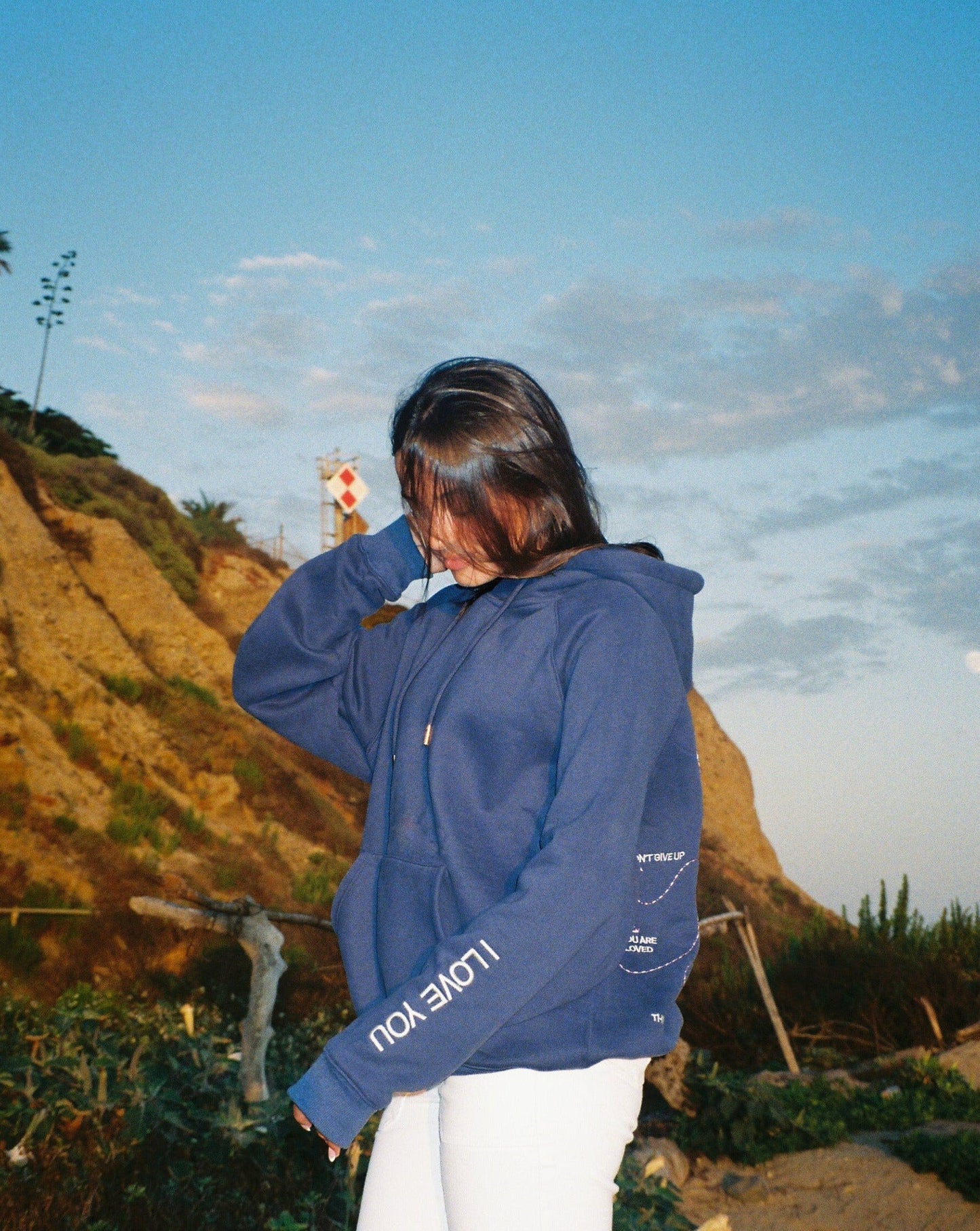 Embroidered hoodie