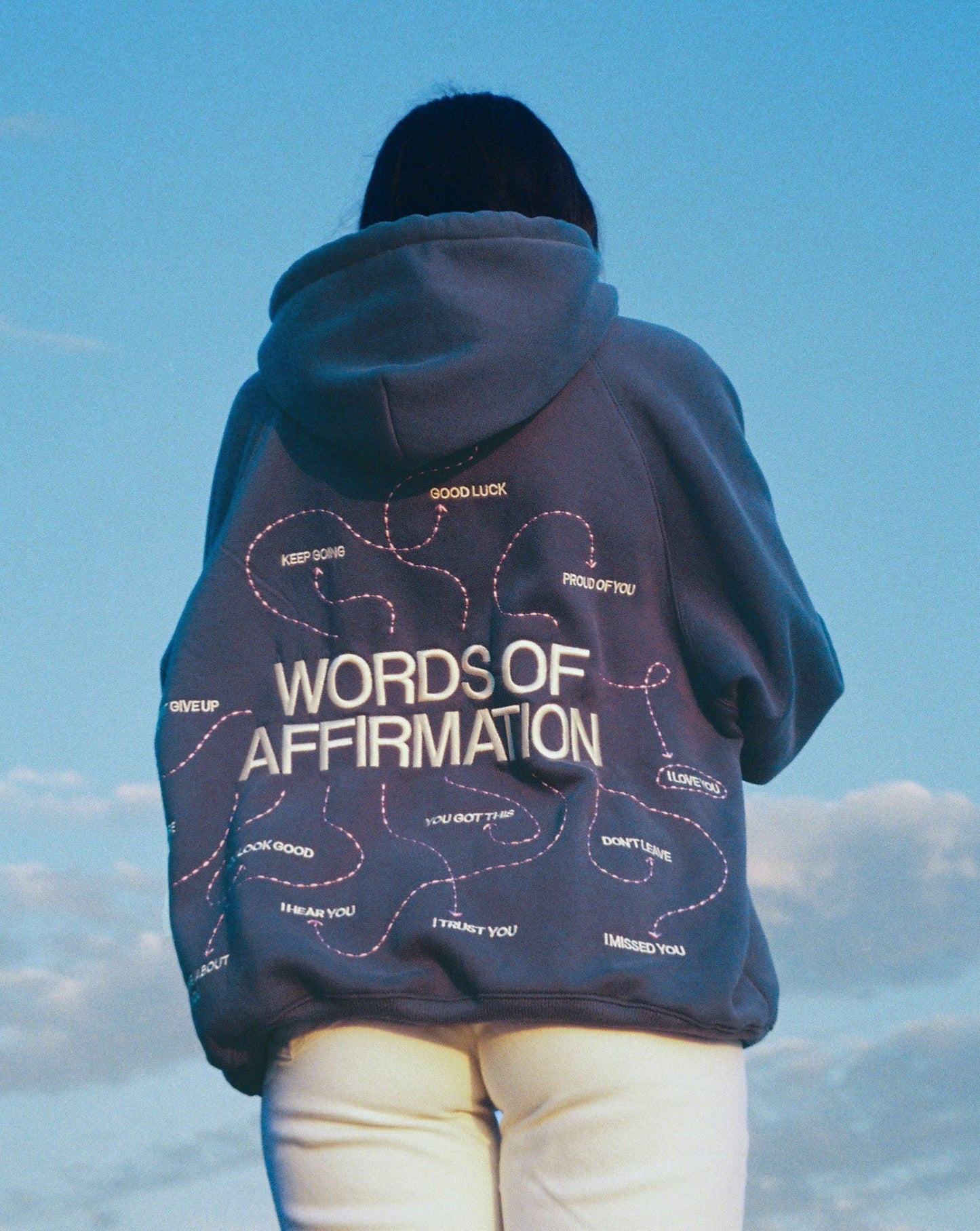 Embroidered hoodie