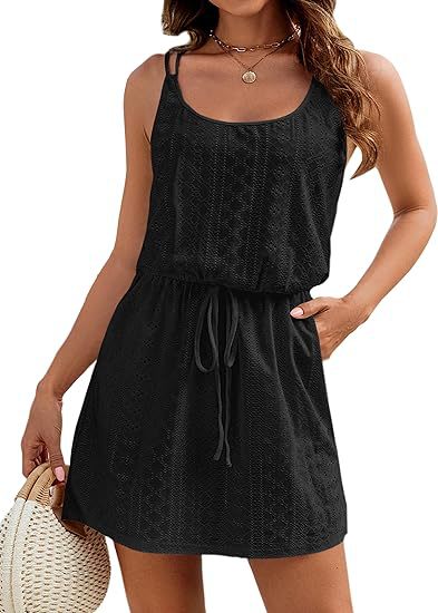 Bohemian Hollowed-out Swimsuit Dress