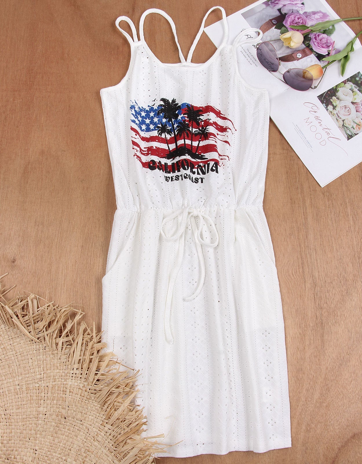 Bohemian Hollowed-out Swimsuit Dress