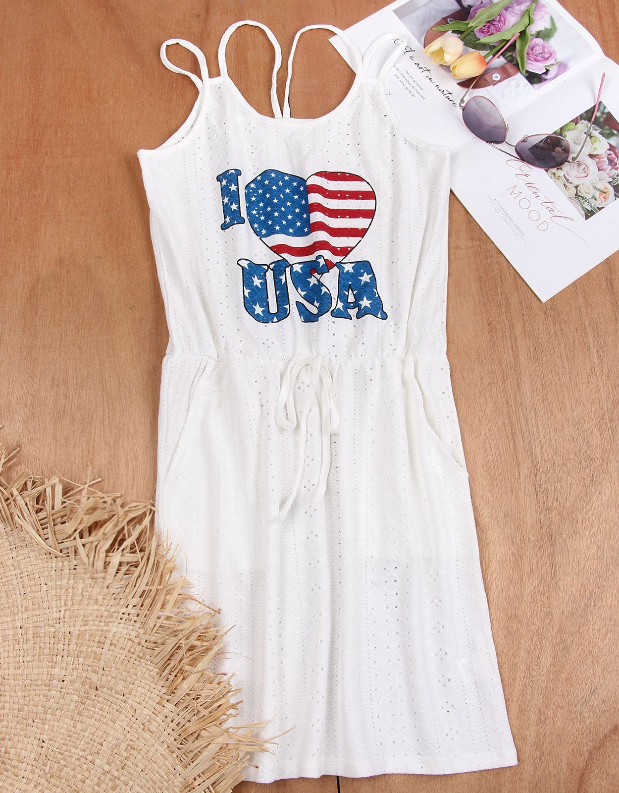Bohemian Hollowed-out Swimsuit Dress