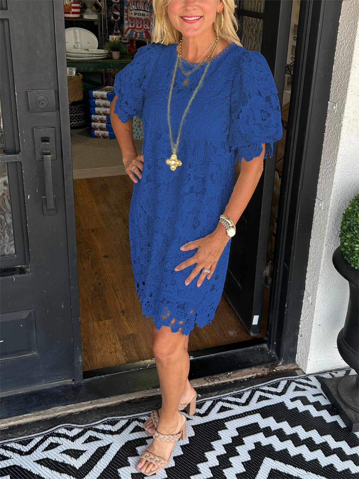 Women's Crochet Dress