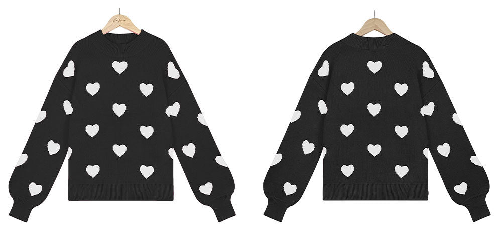 Valentine’s Day Heart Sweater