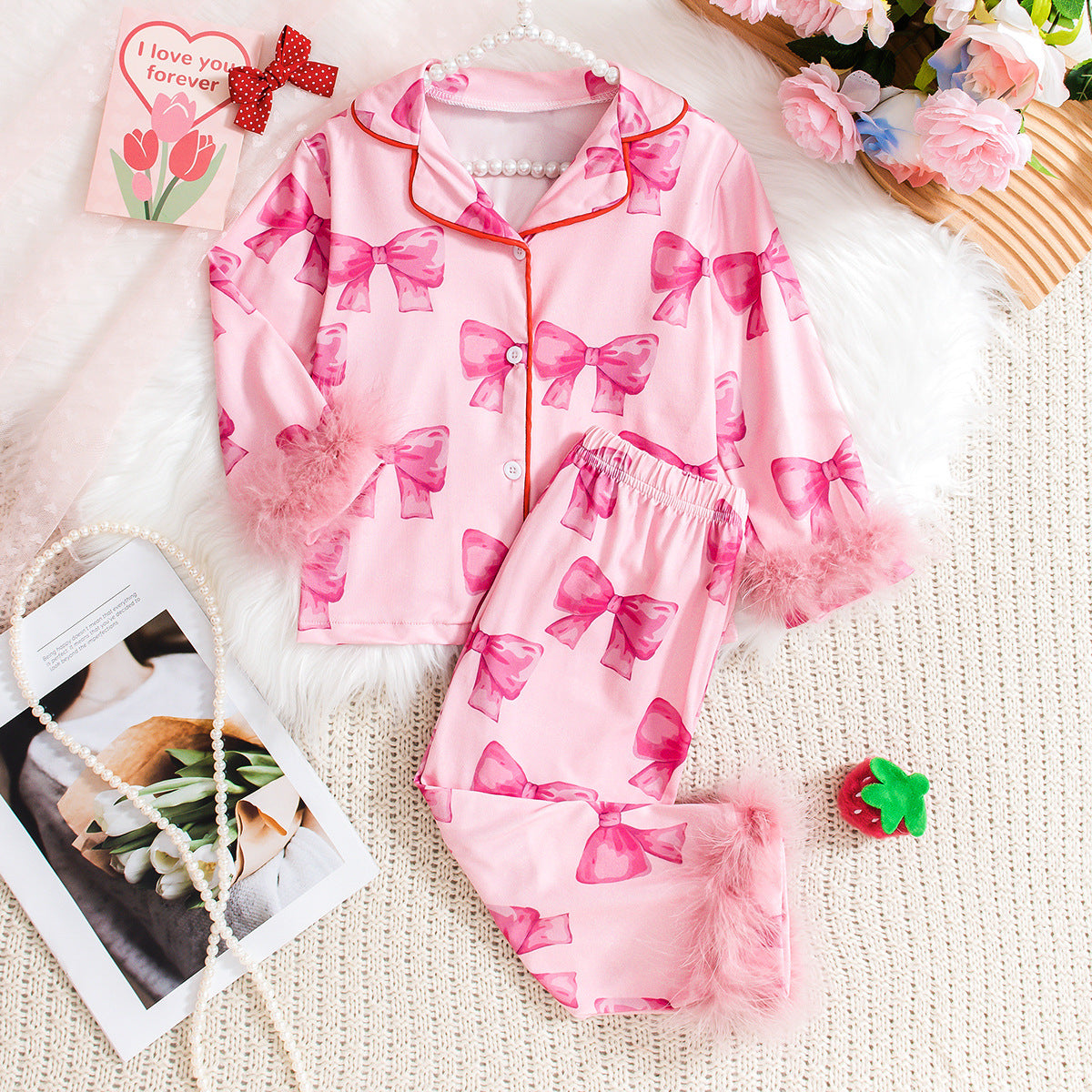 Valentine's Day Kids Pajama Set
