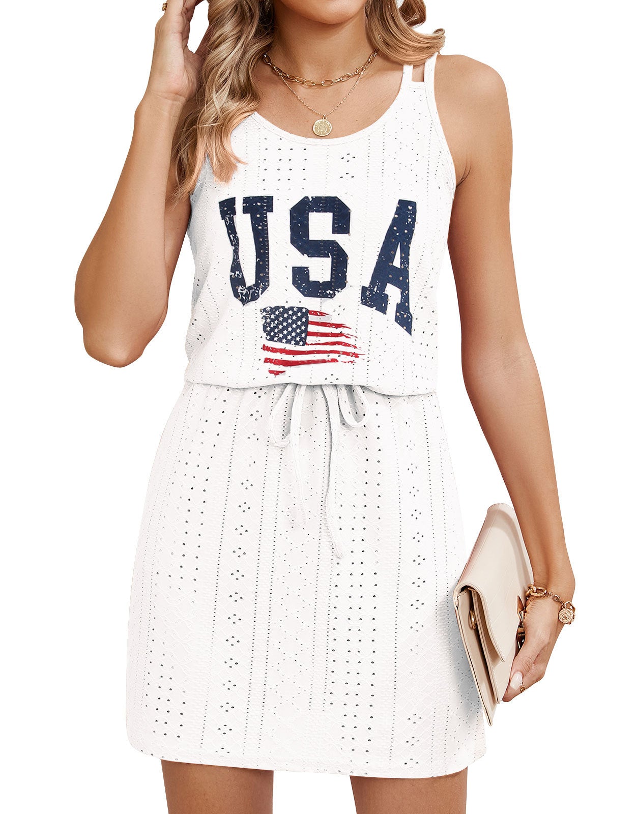 Bohemian Hollowed-out Swimsuit Dress