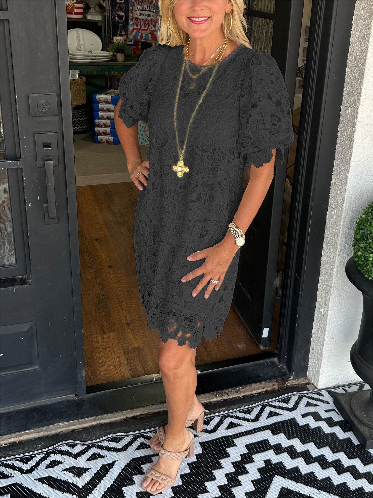 Women's Crochet Dress