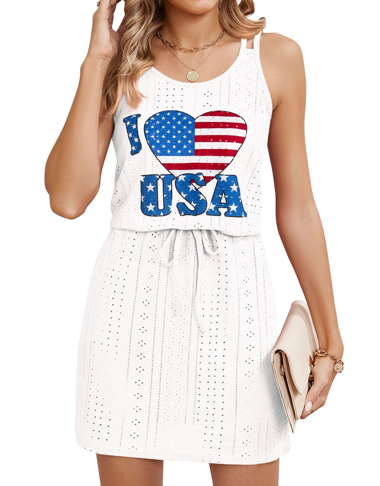 Bohemian Hollowed-out Swimsuit Dress