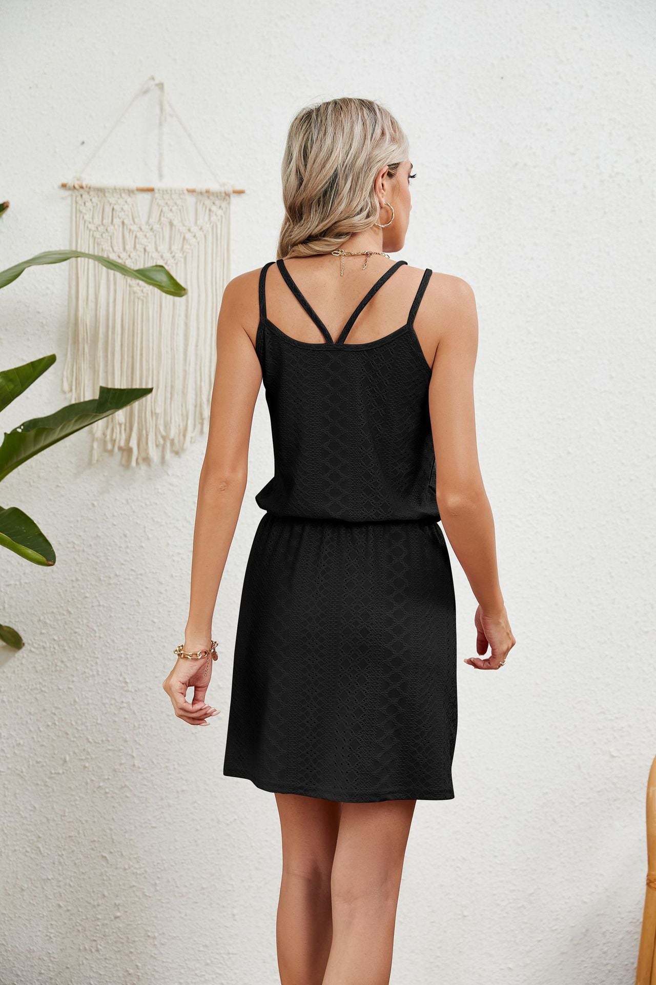 Bohemian Hollowed-out Swimsuit Dress