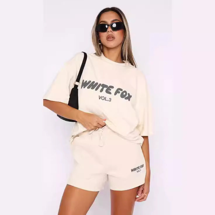 WF-printed Short 2-piece Set
