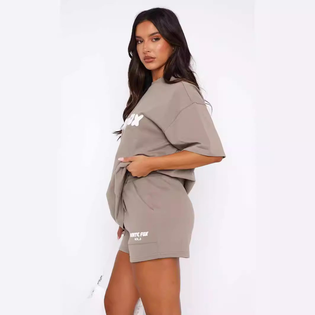 WF-printed Short 2-piece Set