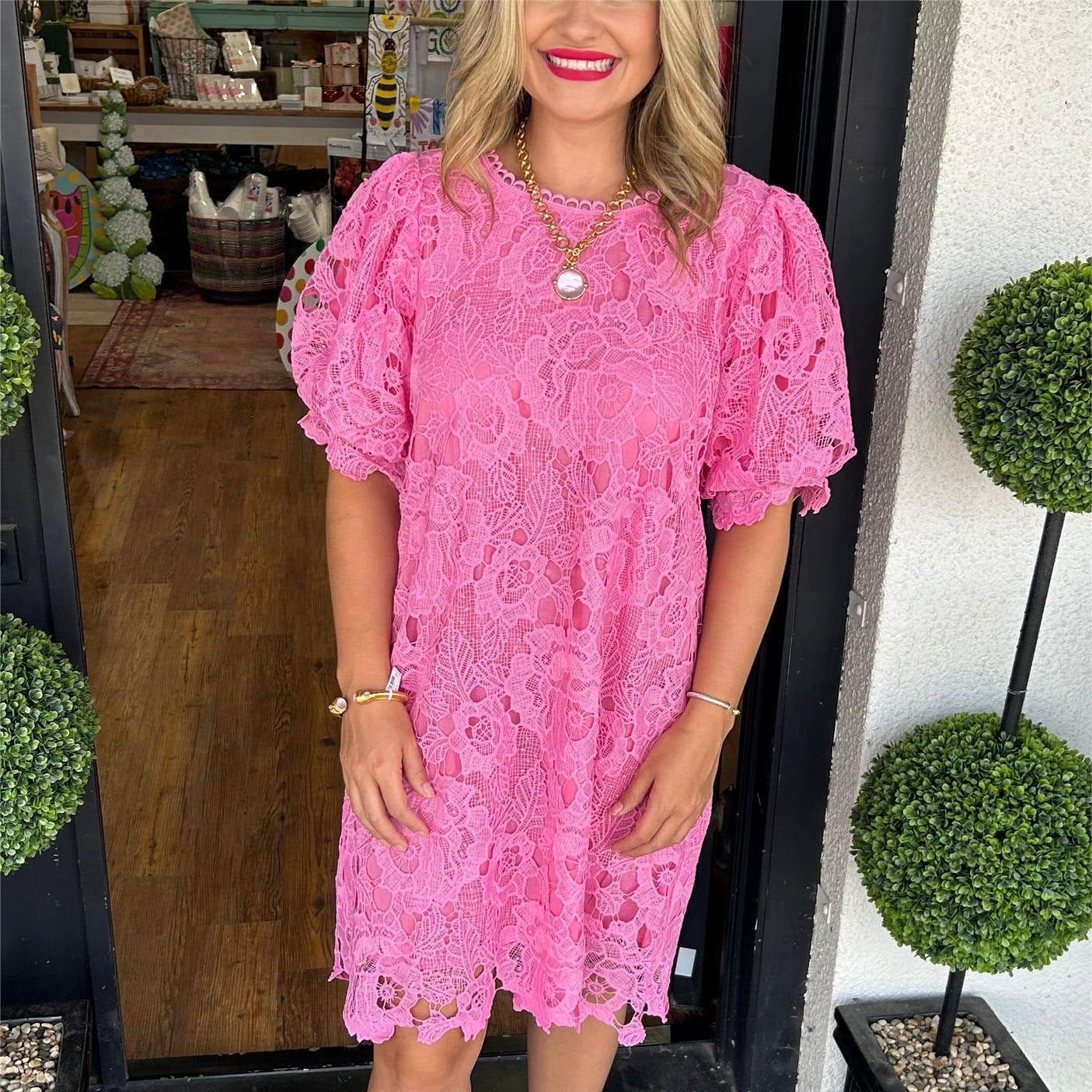 Women's Crochet Dress