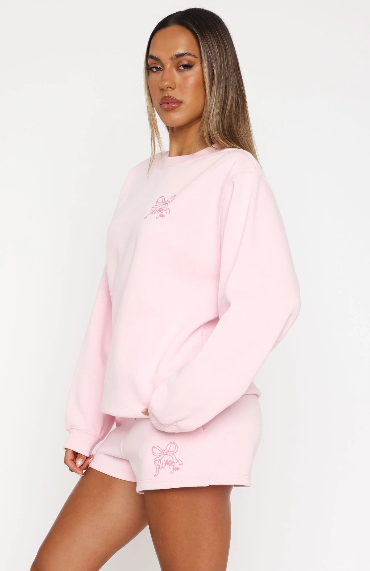 WF-Bow Print Sports Suit