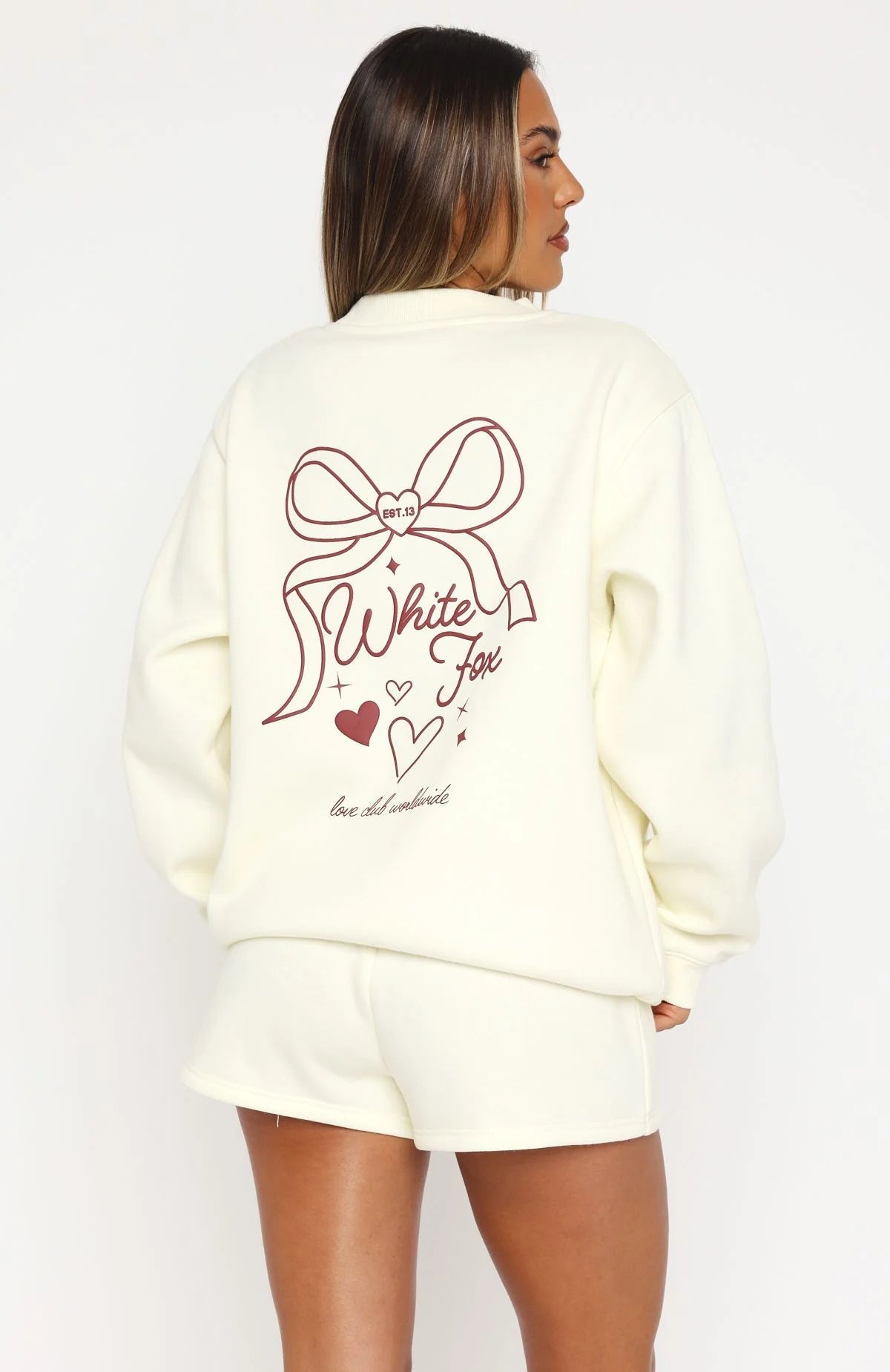 WF-Bow Print Sports Suit