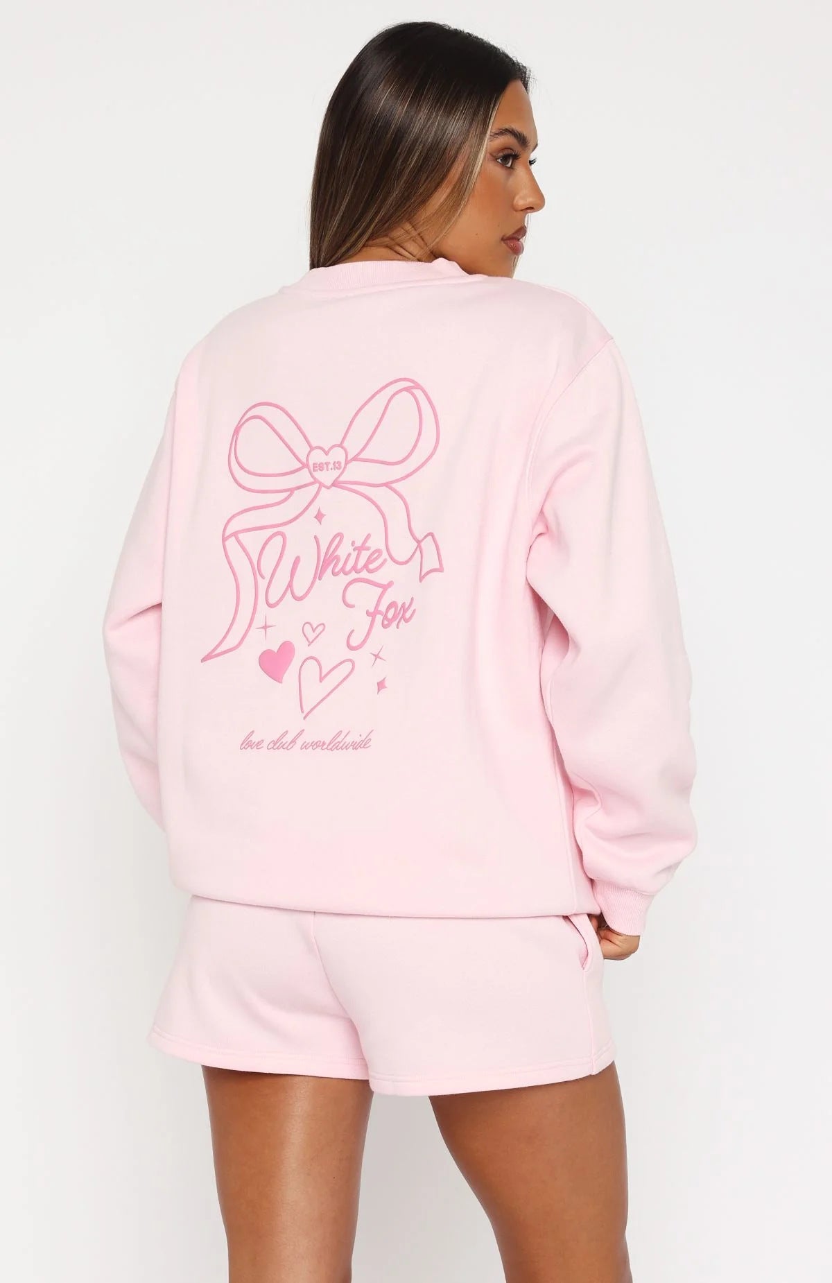 WF-Bow Print Sports Suit