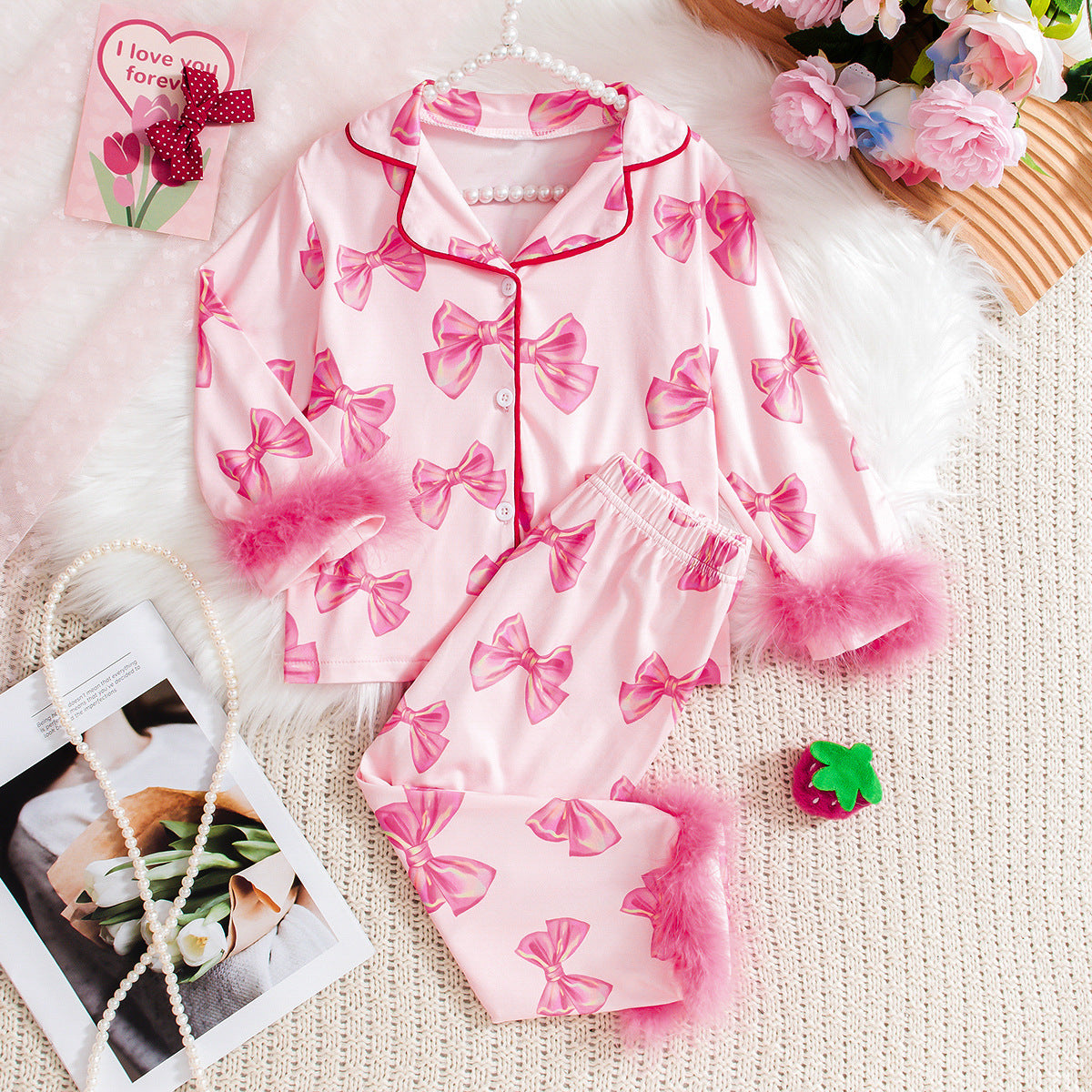 Valentine's Day Kids Pajama Set