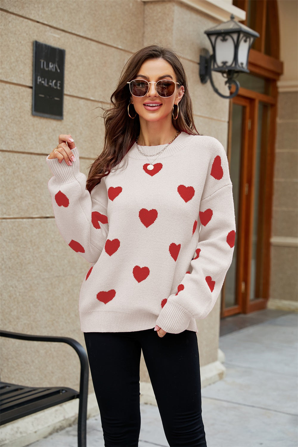 Valentine’s Day Heart Sweater