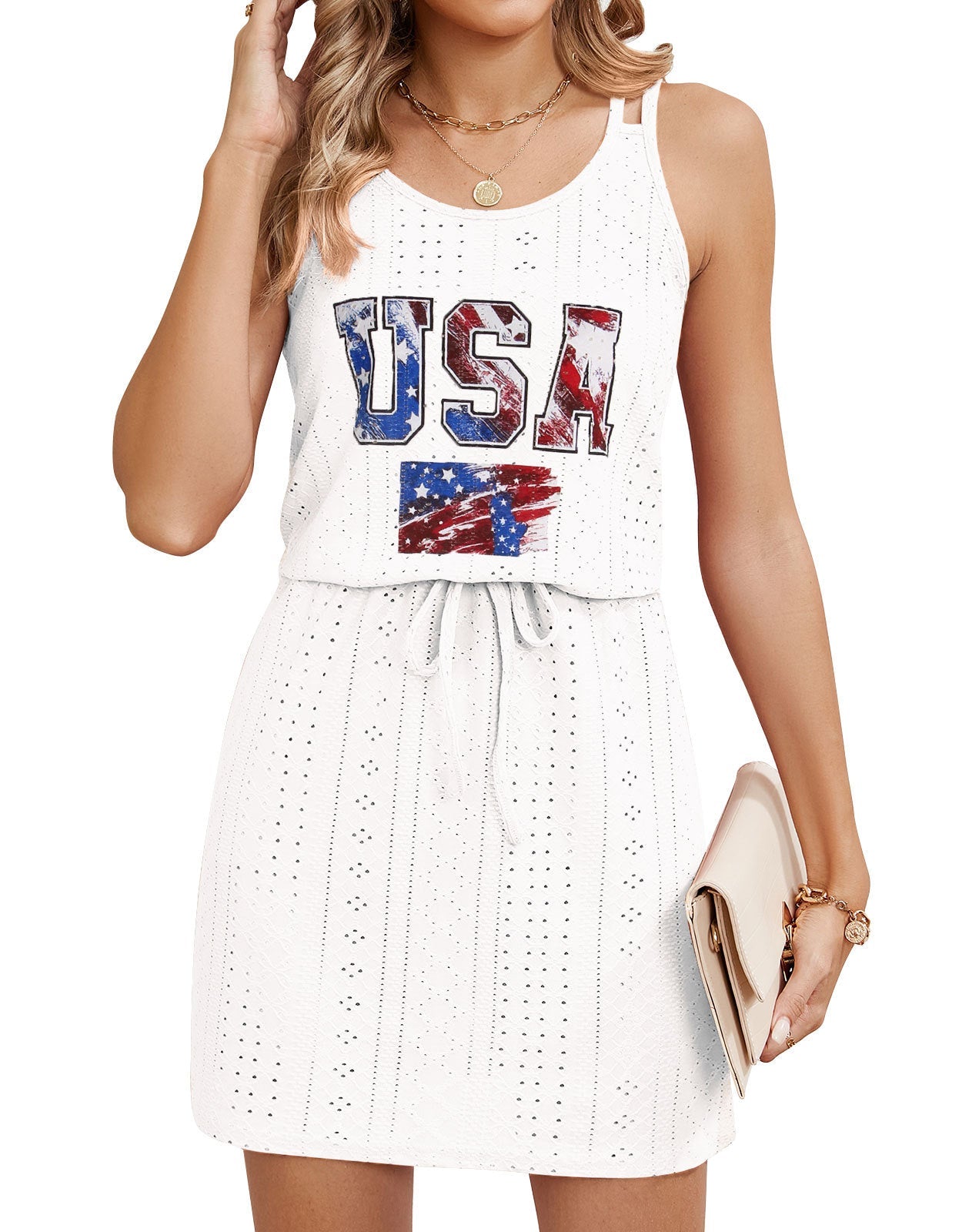 Bohemian Hollowed-out Swimsuit Dress