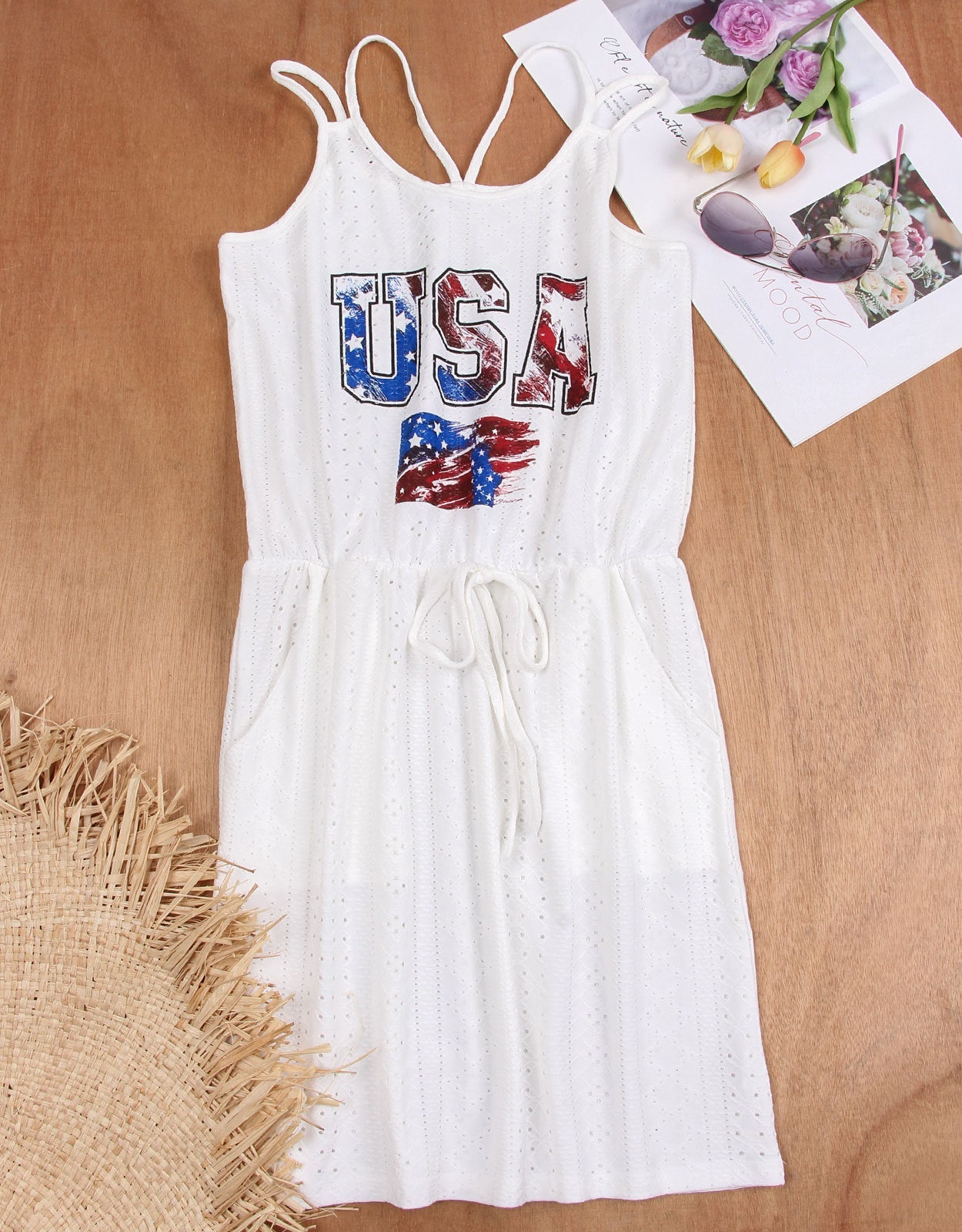 Bohemian Hollowed-out Swimsuit Dress
