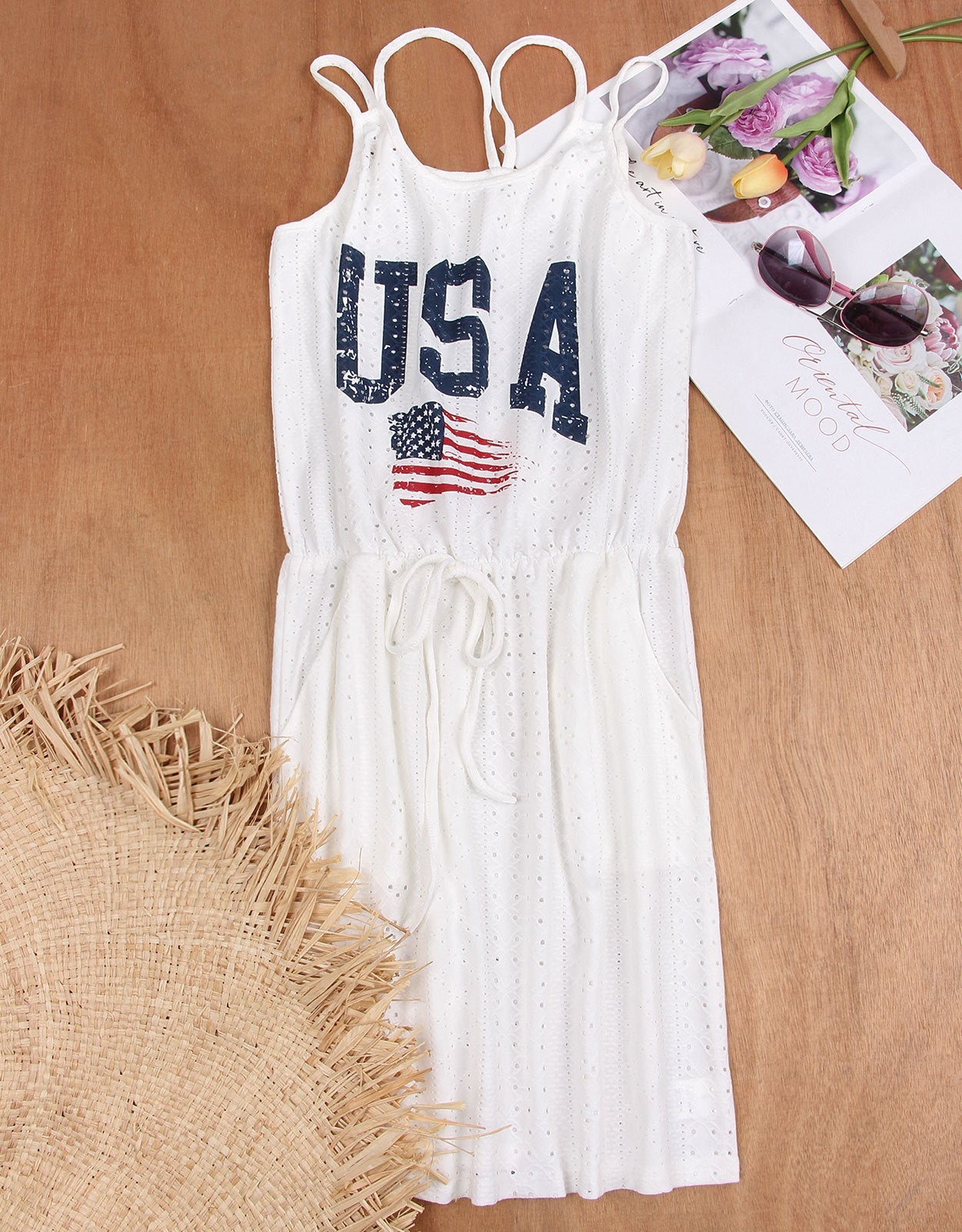 Bohemian Hollowed-out Swimsuit Dress