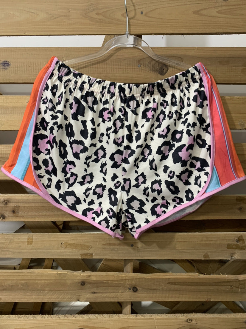 Printed Panel Shorts