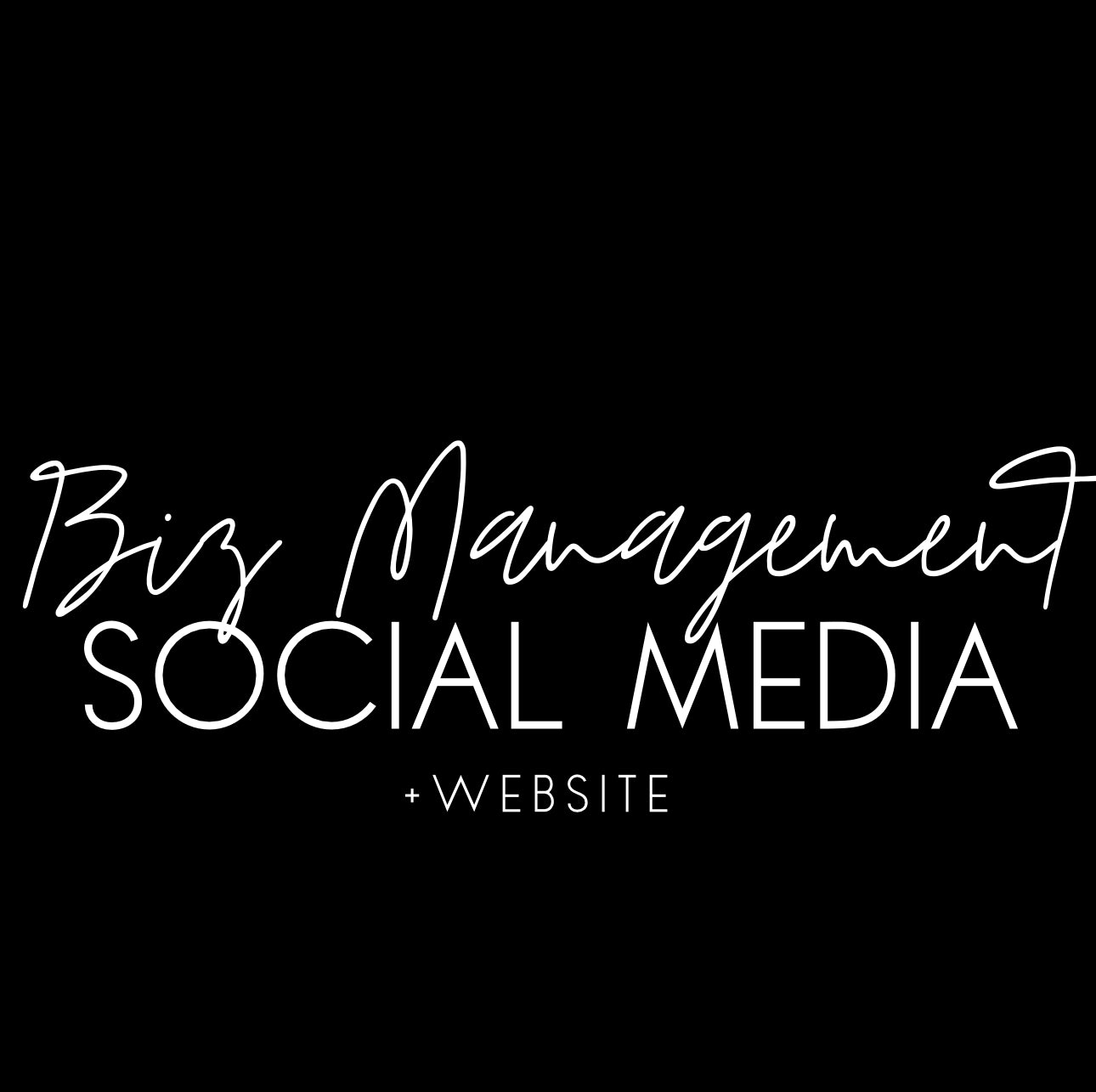 Business Management Website/ Social