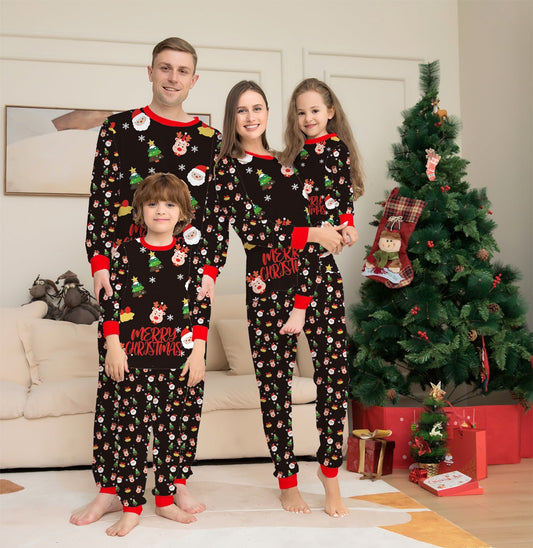 (05) Mom and Dad Christmas Pajamas Family Pack