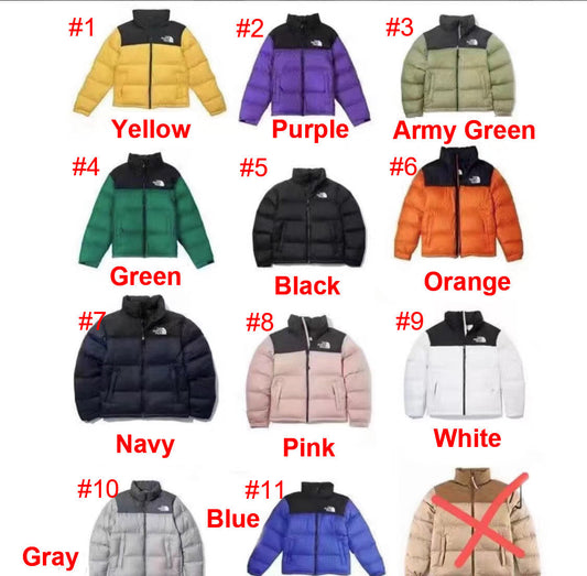 Embroidered Down Jacket