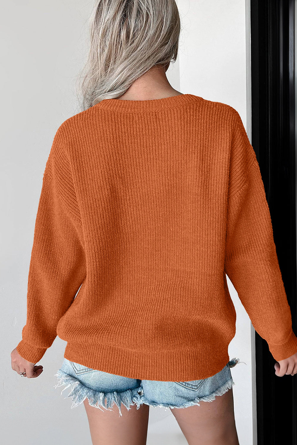 Hello Pumpkin Yarn Sweater