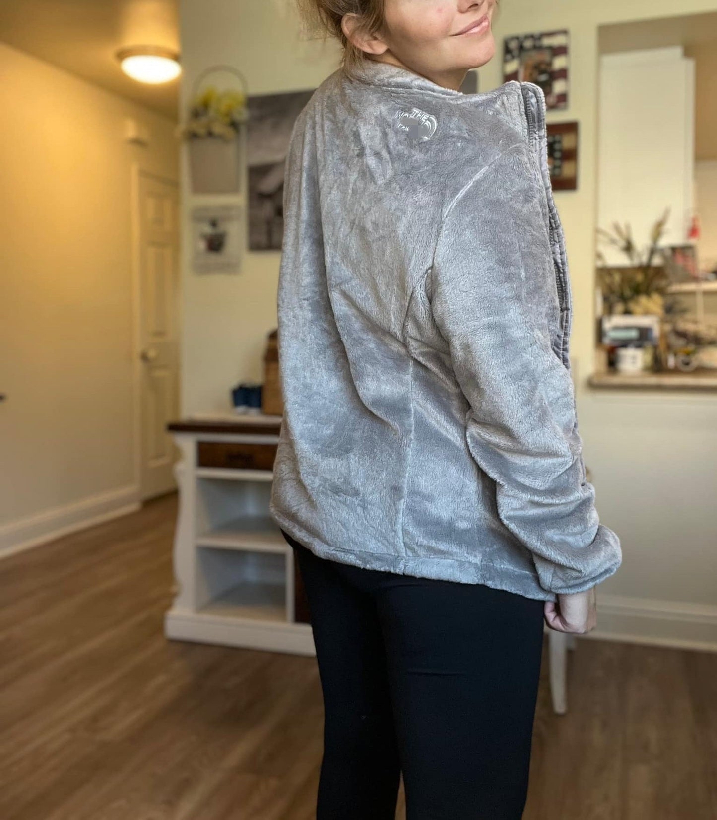 Embroidered Fleece Jacket