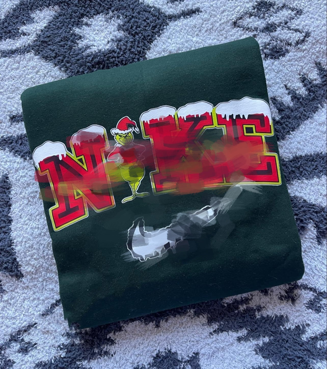 Christmas Print Sweatshirt