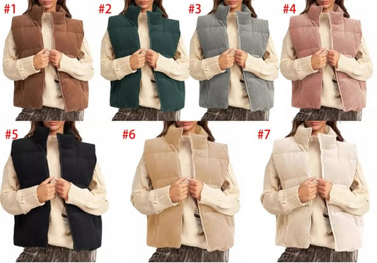 Corduroy vest Jacket