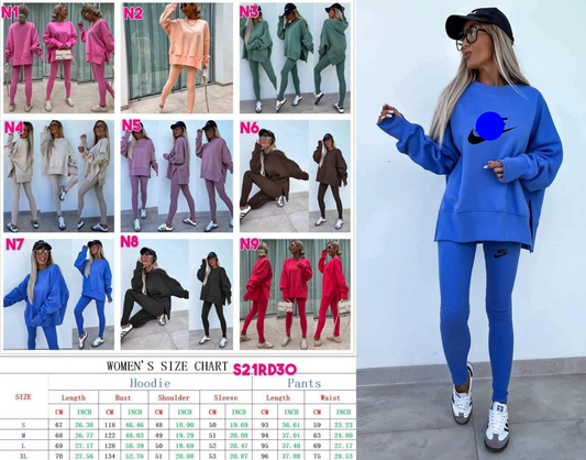 N-Sweatshirt + Leggings Set