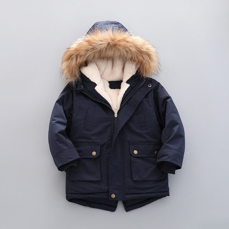 Kid's Fleece Hooded Jacket