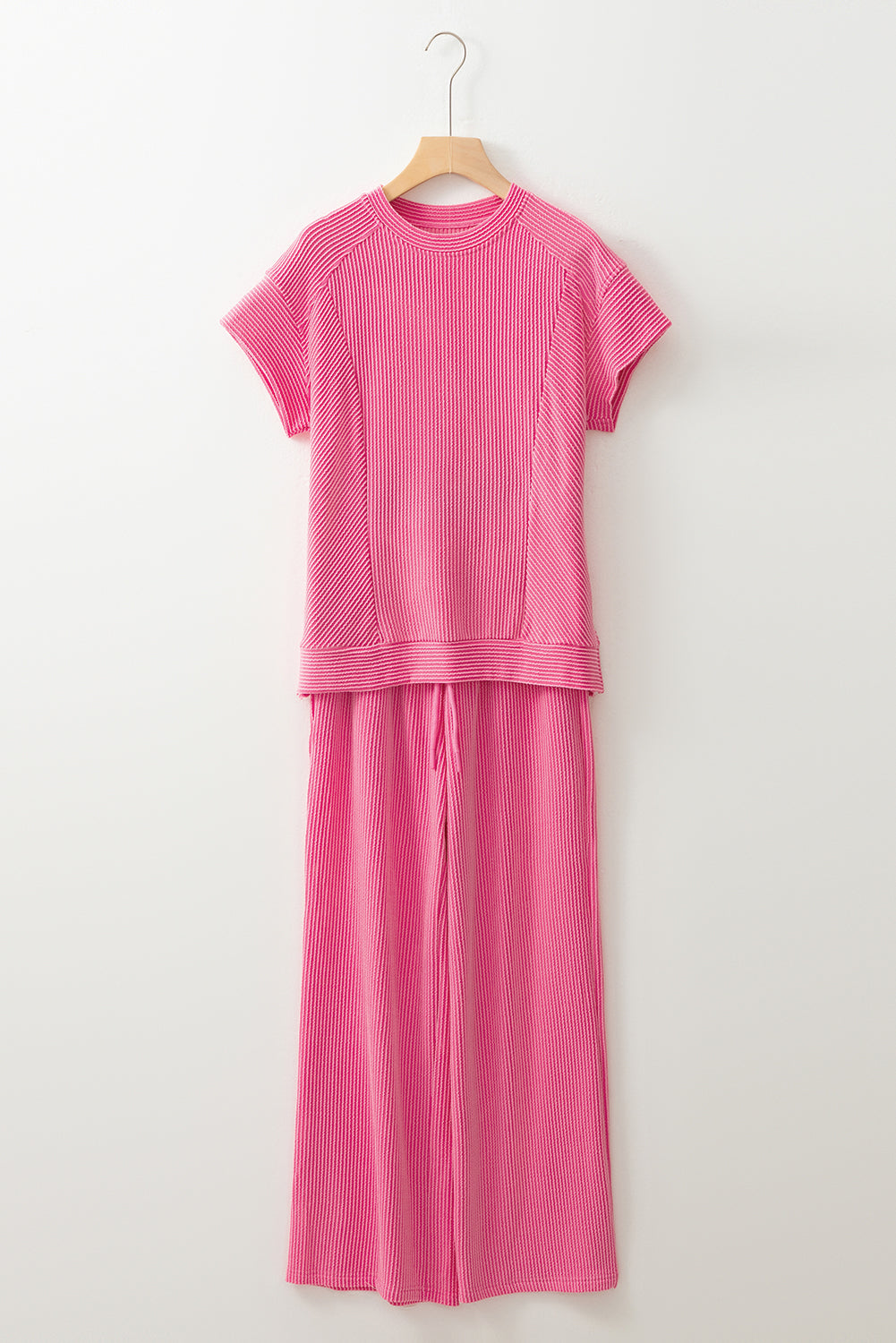 Corded Knit 2-piece Set